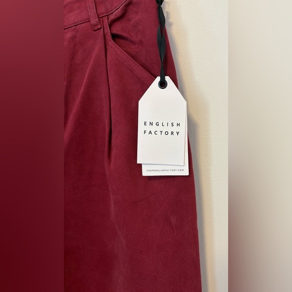 English Factory high waited chinos NWT, sz : XS - Picture 8 of 12